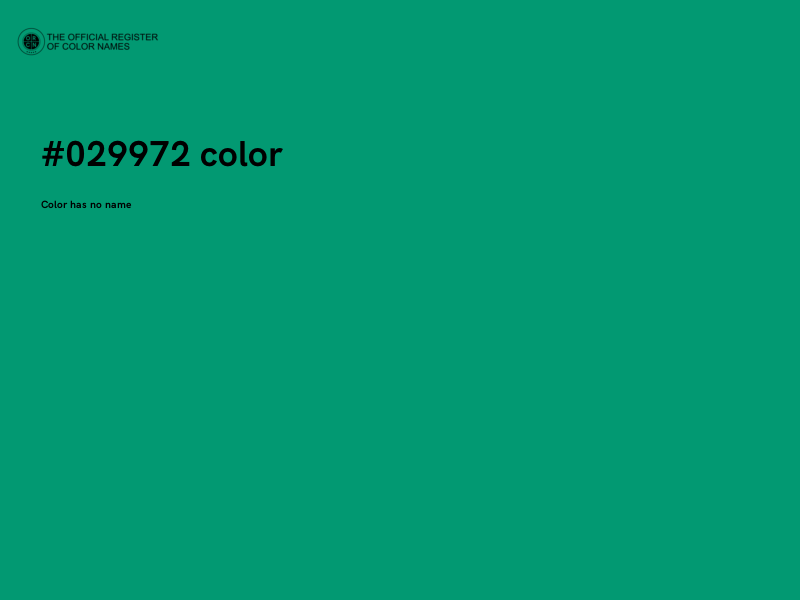 #029972 color image