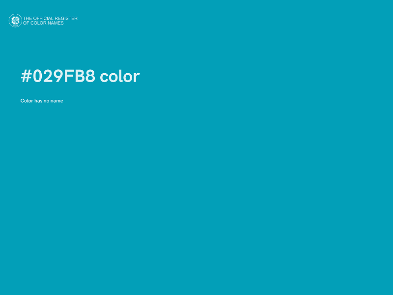 #029FB8 color image