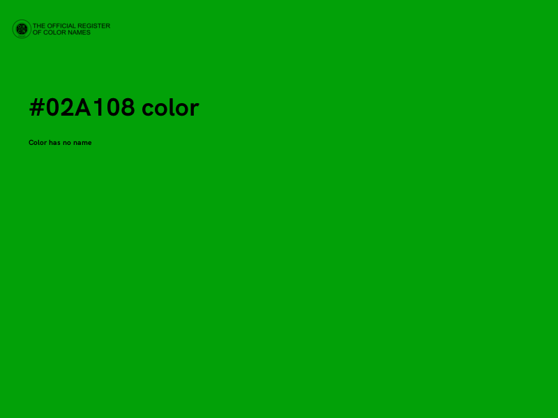 #02A108 color image