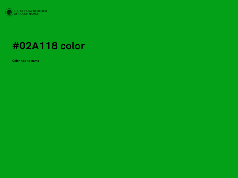 #02A118 color image
