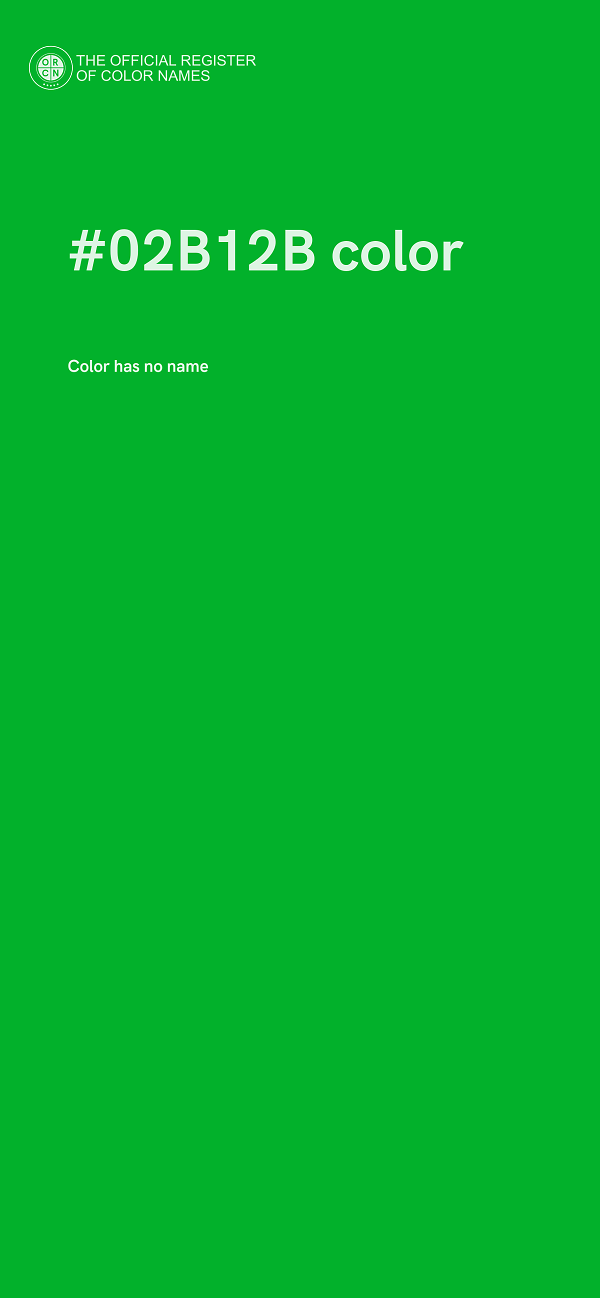 #02B12B color image