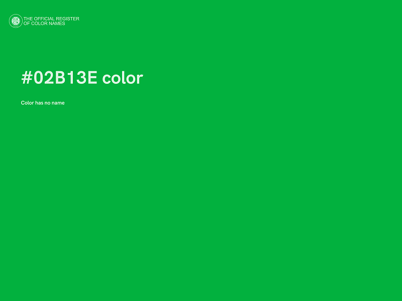 #02B13E color image