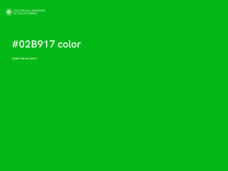 #02B917 color image