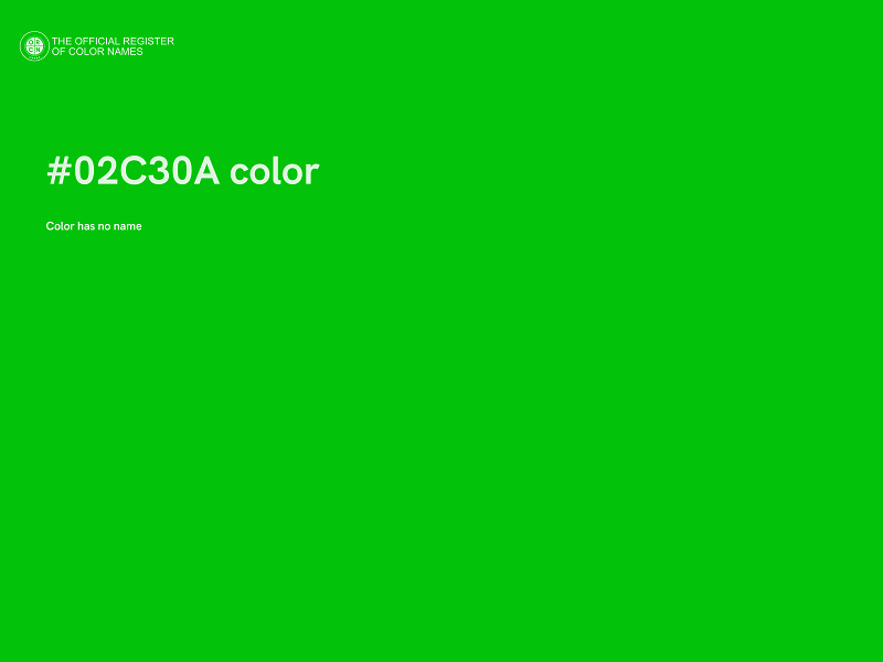 #02C30A color image