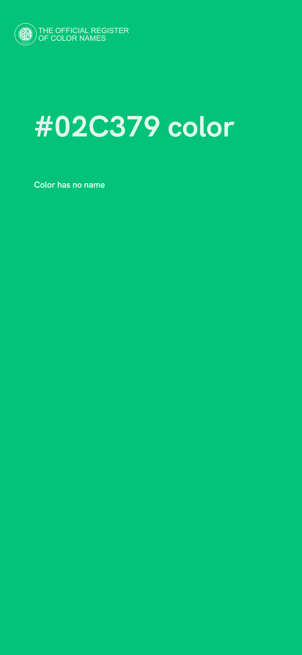 #02C379 color image