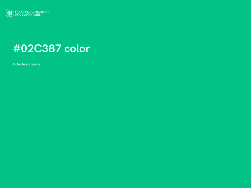 #02C387 color image