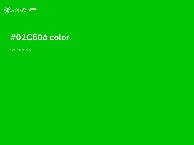 #02C506 color image