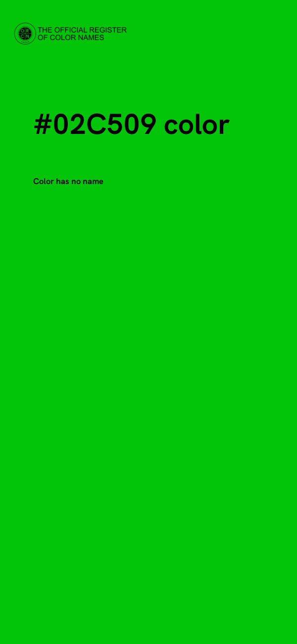 #02C509 color image