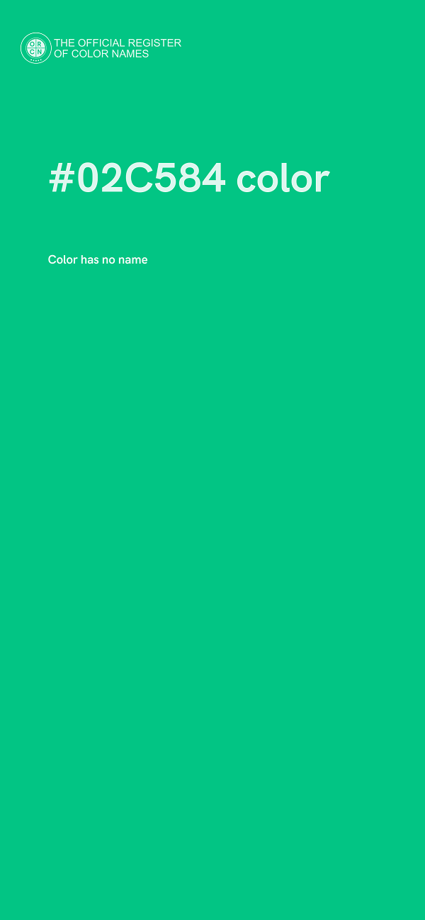 #02C584 color image