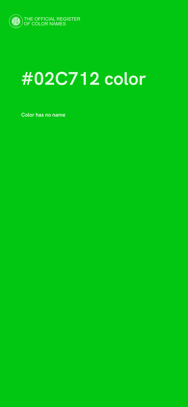 #02C712 color image