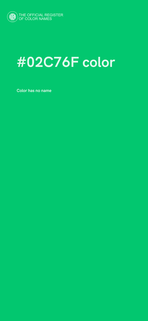 #02C76F color image
