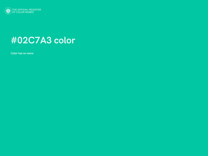 #02C7A3 color image