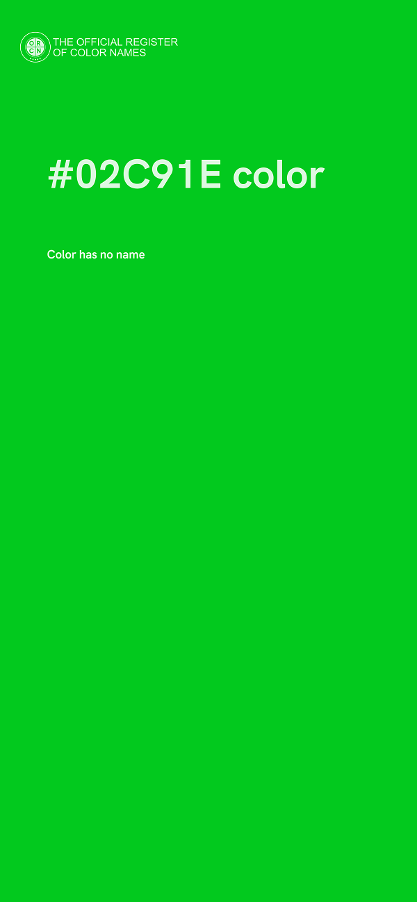 #02C91E color image