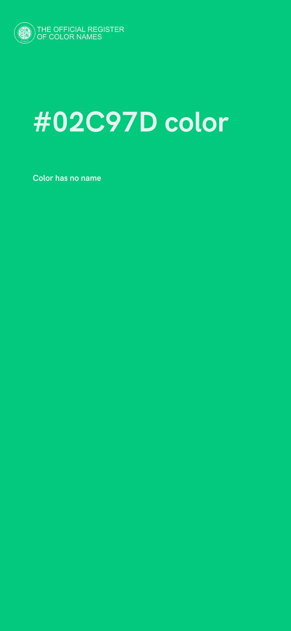 #02C97D color image