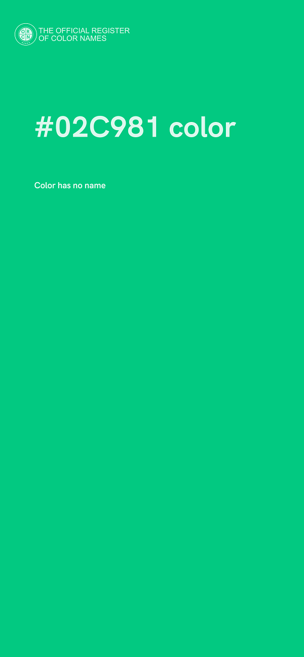 #02C981 color image