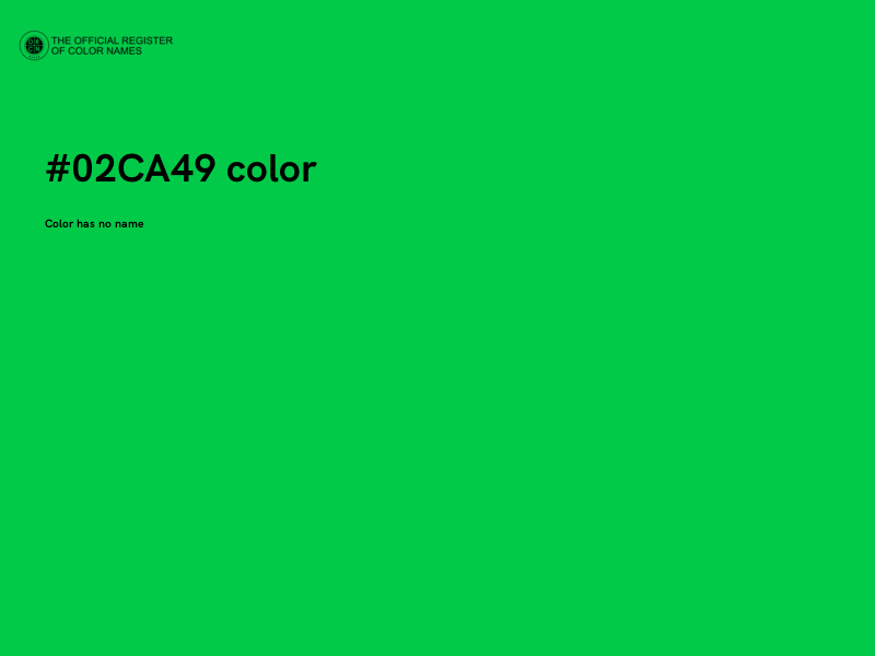 #02CA49 color image