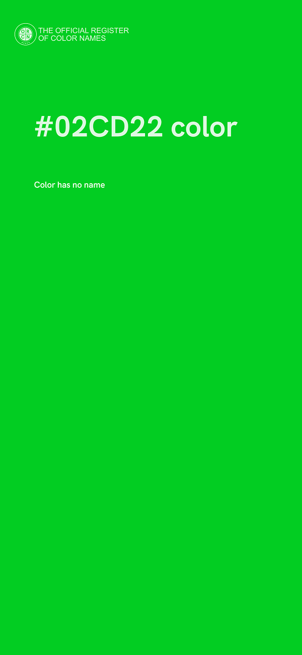 #02CD22 color image