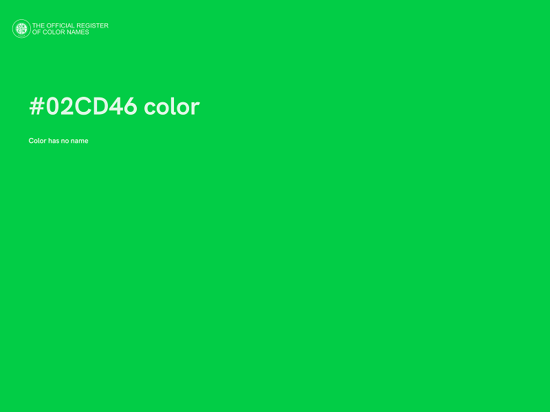 #02CD46 color image