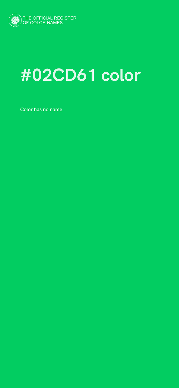 #02CD61 color image