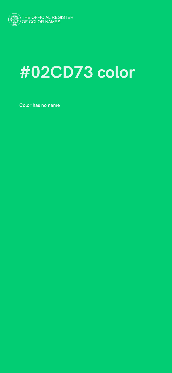 #02CD73 color image