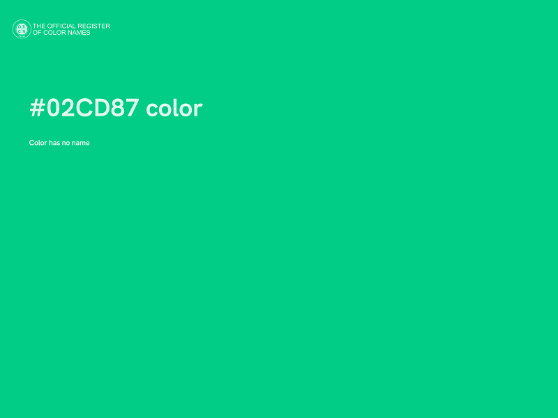 #02CD87 color image