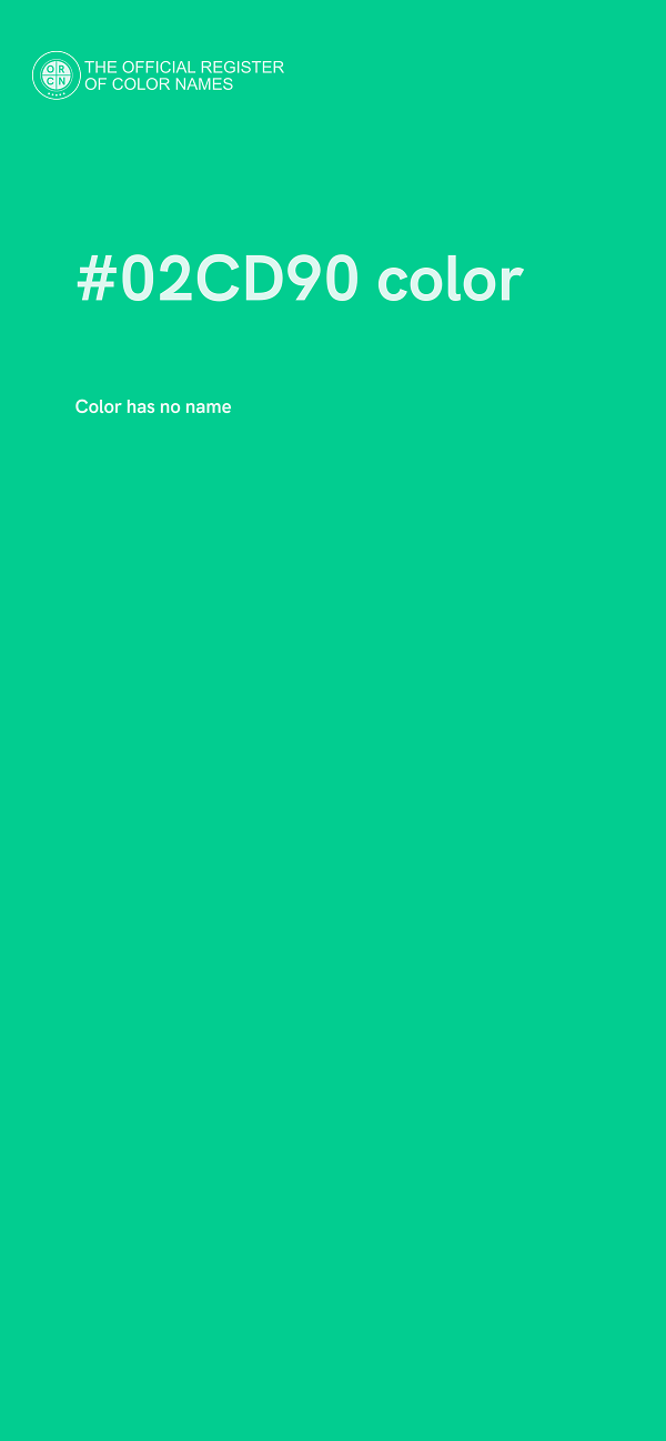 #02CD90 color image