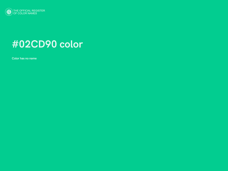 #02CD90 color image