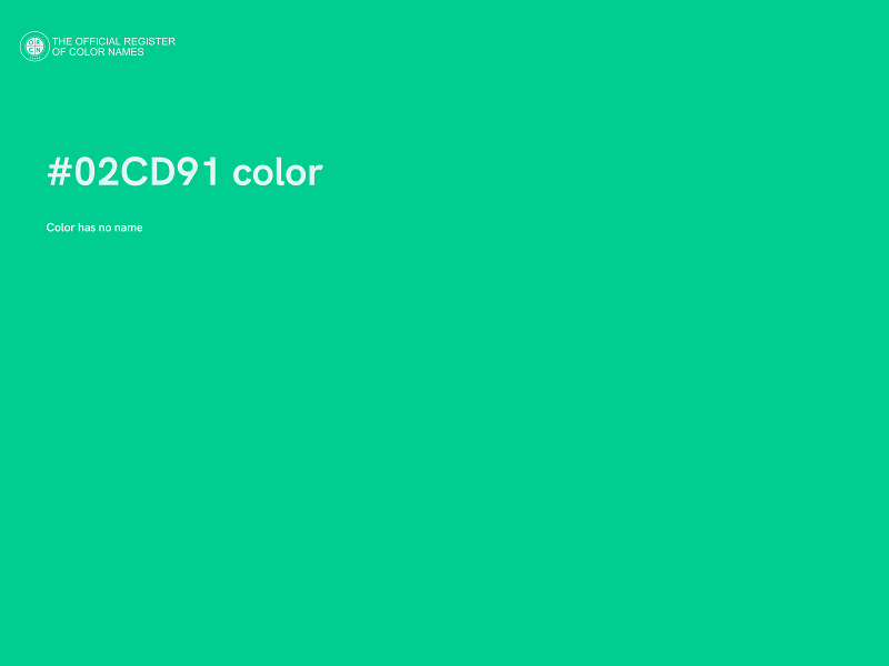 #02CD91 color image