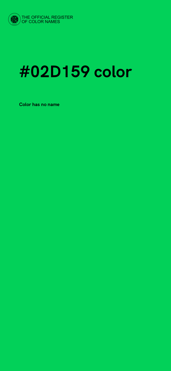 #02D159 color image