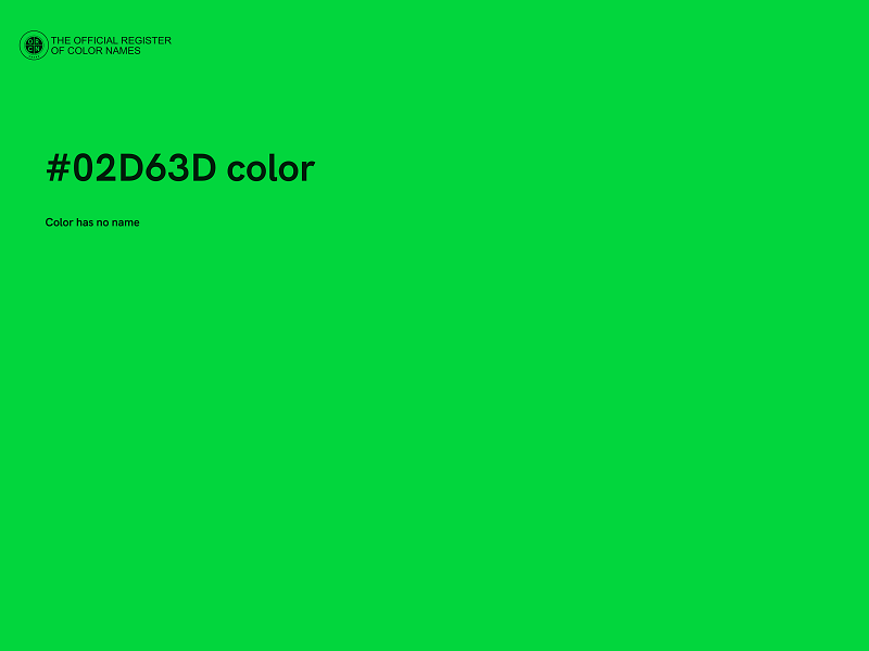 #02D63D color image