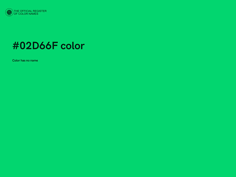 #02D66F color image