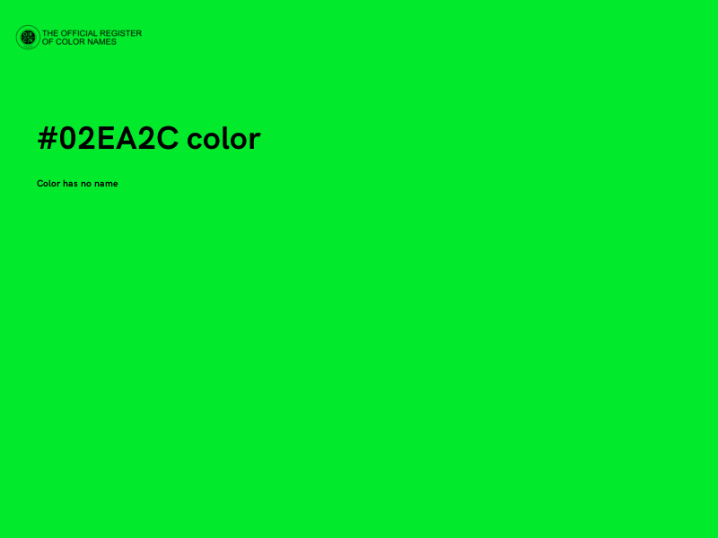 #02EA2C color image