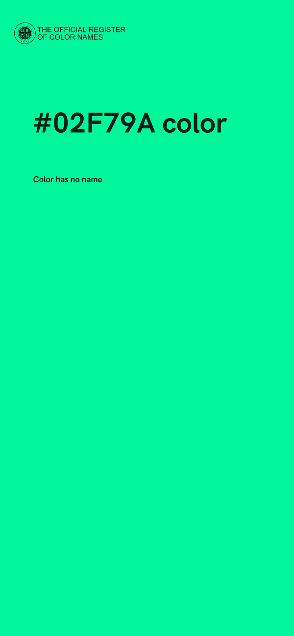 #02F79A color image