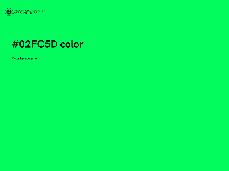 #02FC5D color image