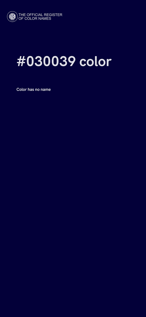 #030039 color image