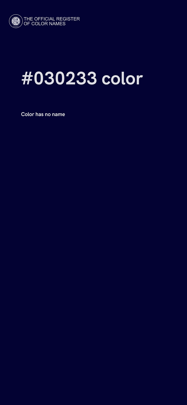 #030233 color image