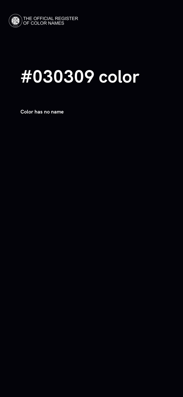 #030309 color image