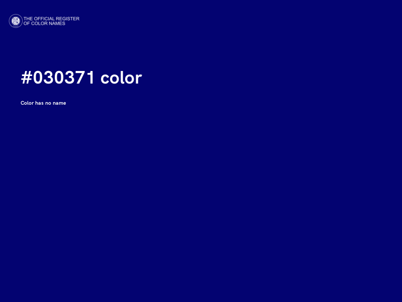 #030371 color image