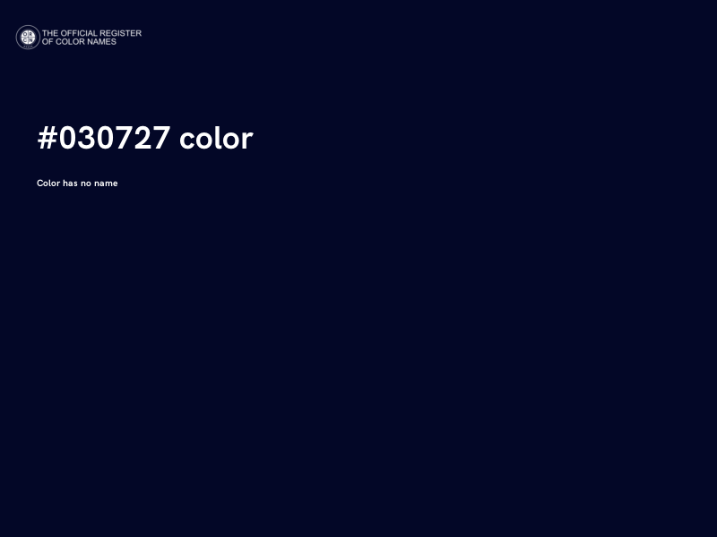 #030727 color image