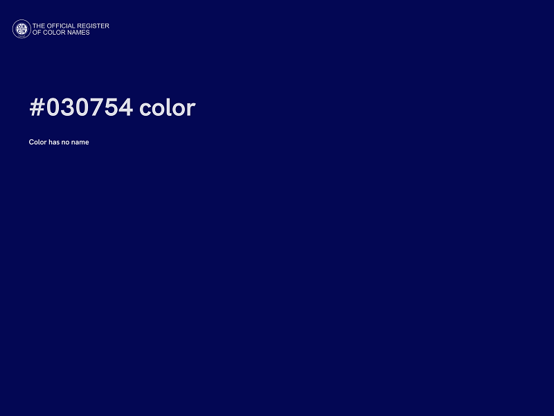 #030754 color image
