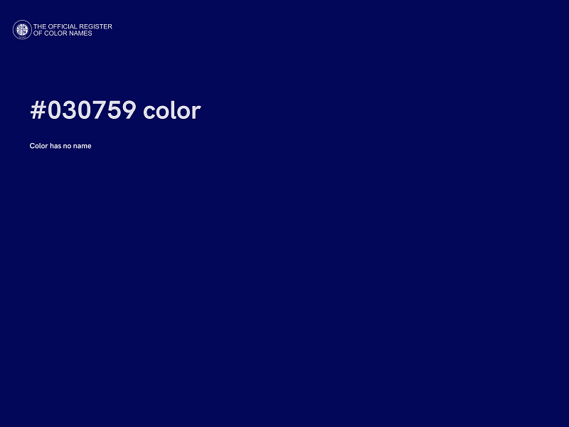 #030759 color image