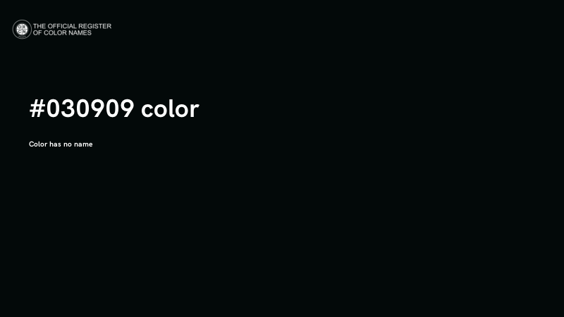 #030909 color image