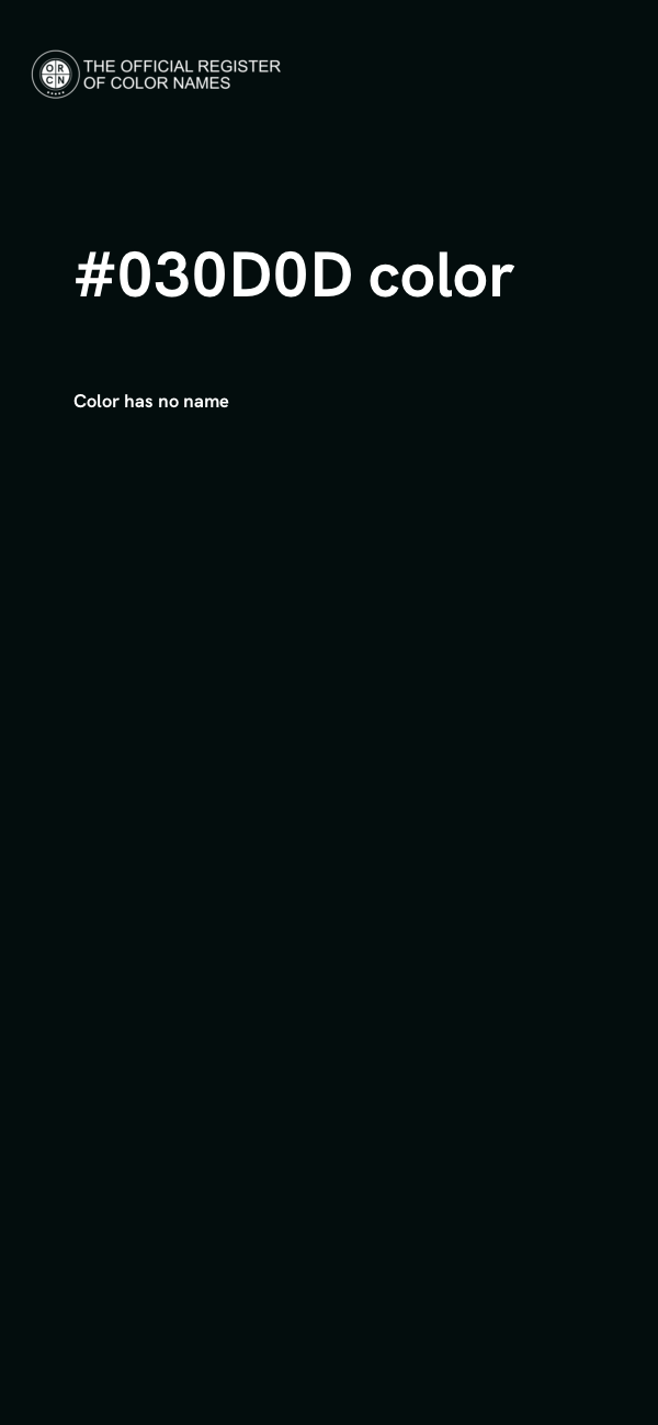 #030D0D color image