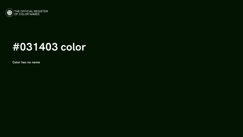 #031403 color image