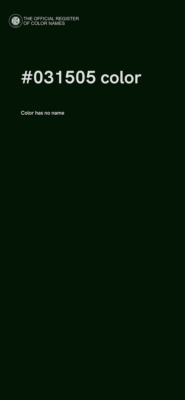 #031505 color image