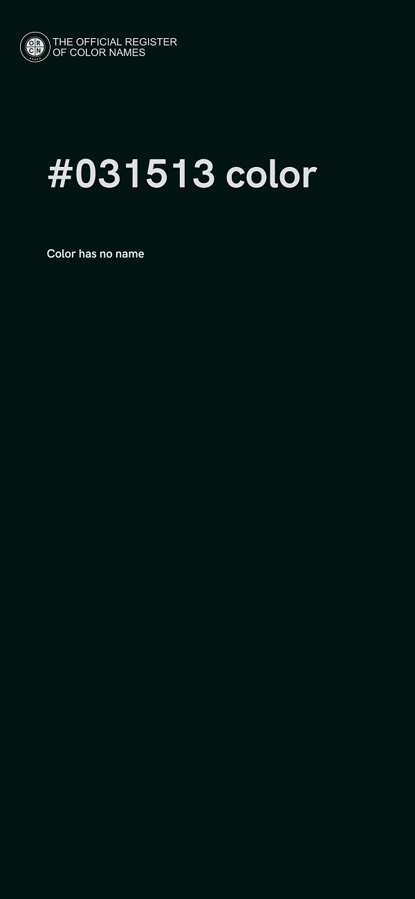 #031513 color image