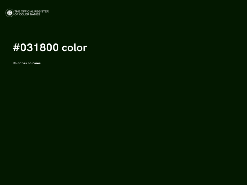 #031800 color image