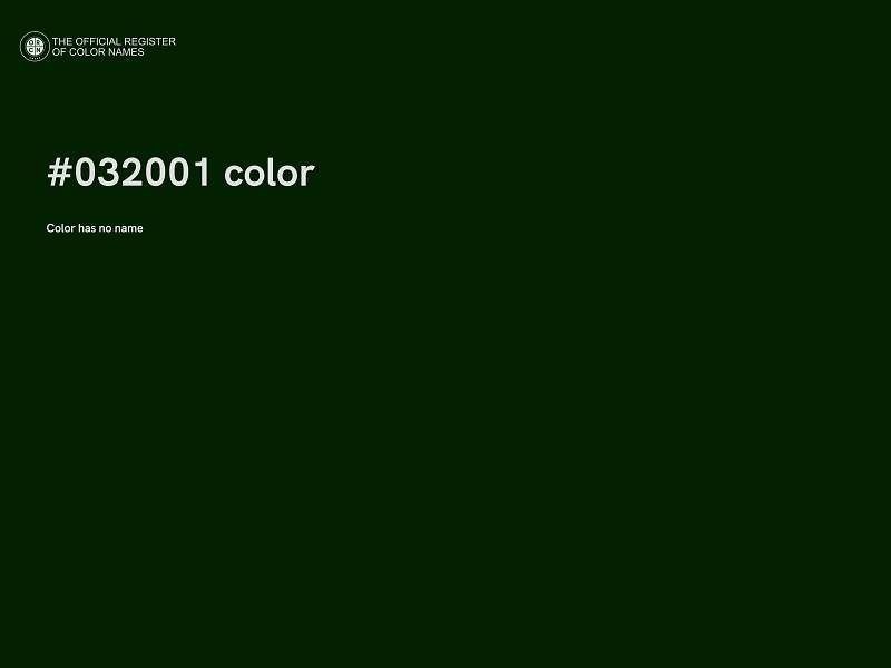 #032001 color image