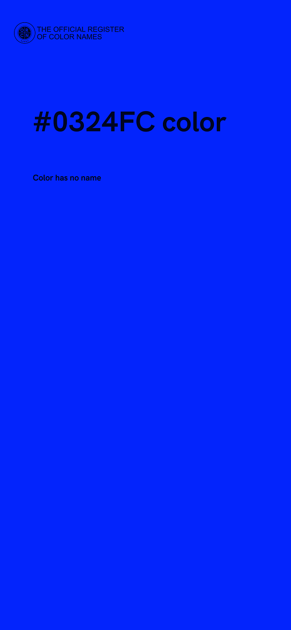 #0324FC color image