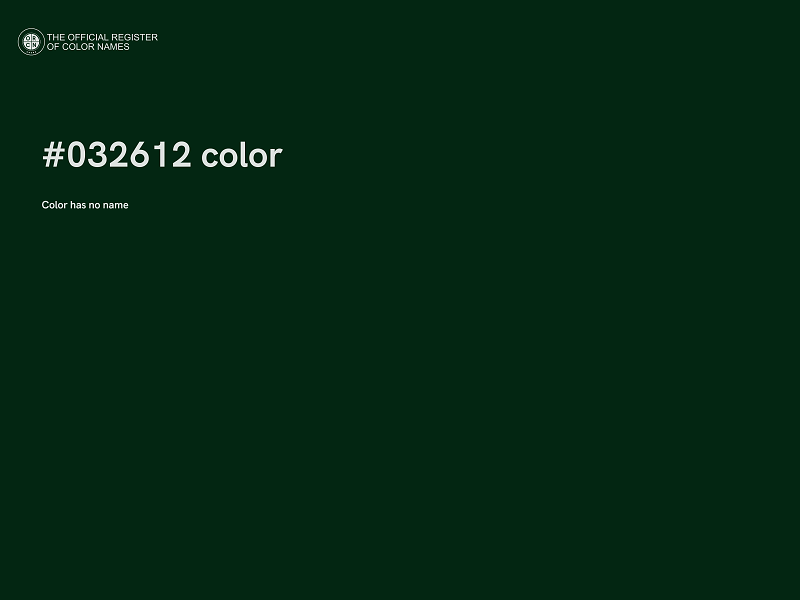 #032612 color image